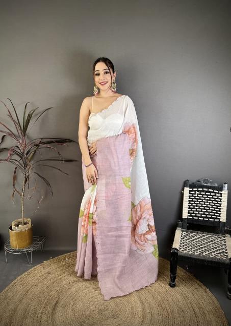Vastrangan big floral prints buy wholesale saree online